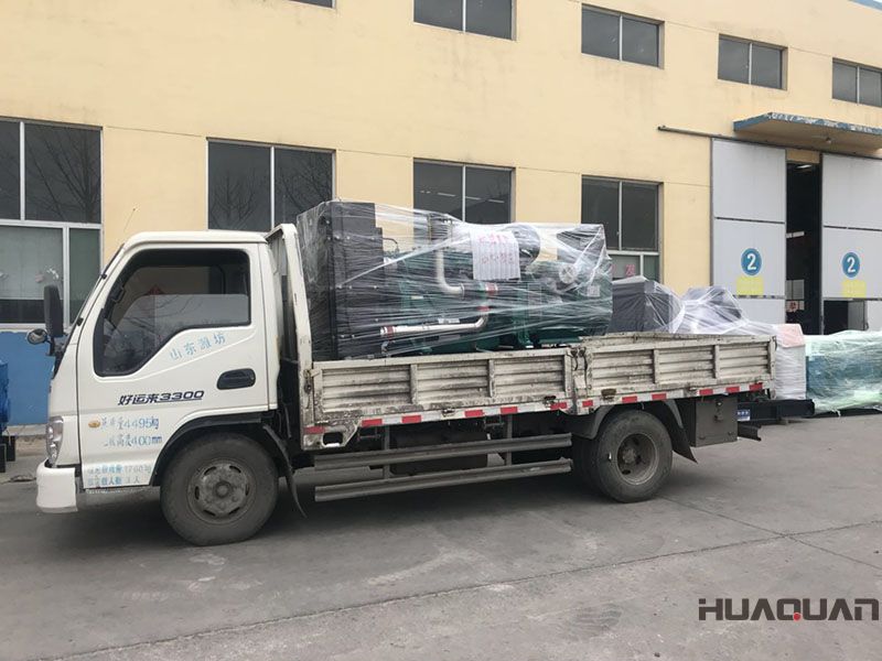 楊先生訂購(gòu)的一臺(tái)標(biāo)配型100GF柴油發(fā)電機(jī)組在3.14號(hào)發(fā)往湖南岳陽(yáng)