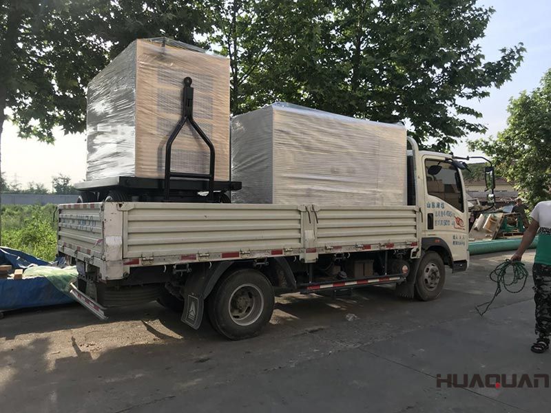 一臺HQ50GF移動拖車柴油發電機組在6.19號發往河北省石家莊市