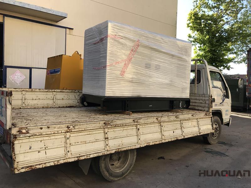 華全6.7號(hào)發(fā)貨啦，HQ50GF靜音箱柴油發(fā)電機(jī)組發(fā)往甘肅省白銀市