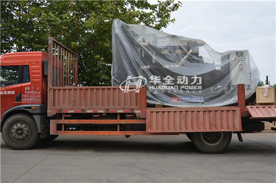 十一長假前夕，華全750kw上柴發電機組順利發貨！
