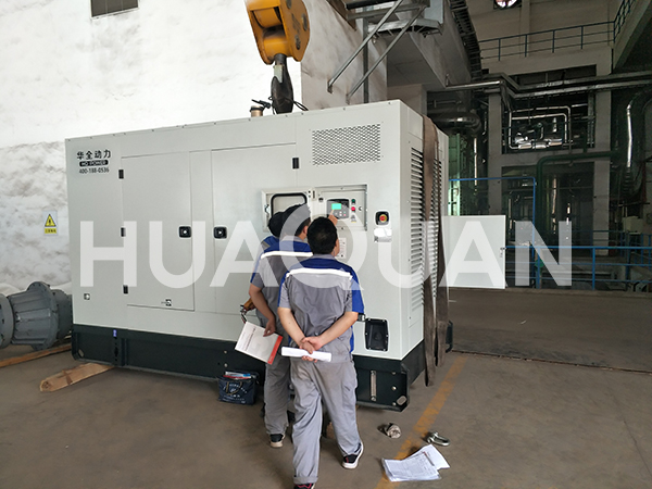 挪威550kW發電機組電站項目