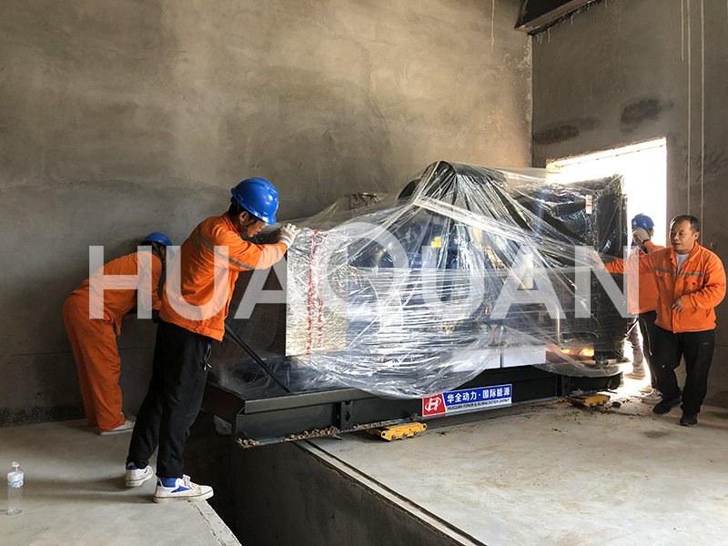 遼寧某高校350kW發電機組電站項目