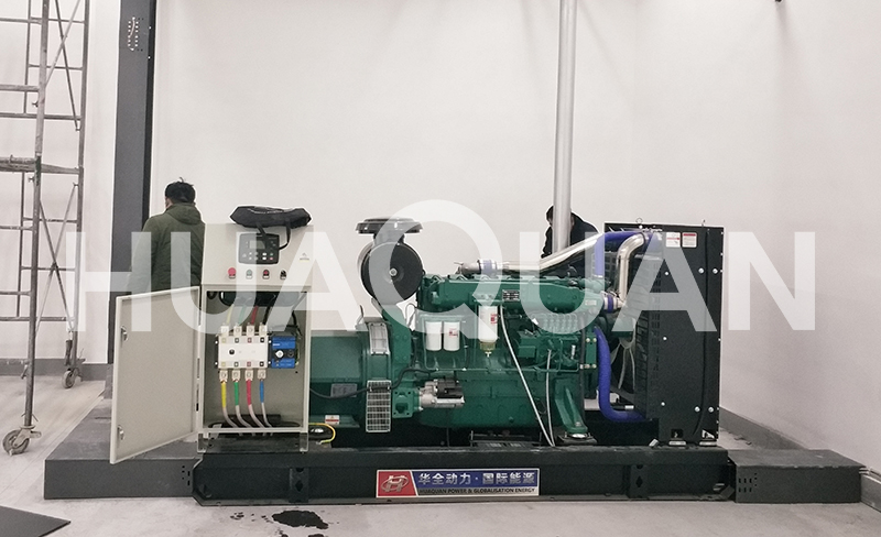 山東濰坊某醫院400kW發電機組電站項目